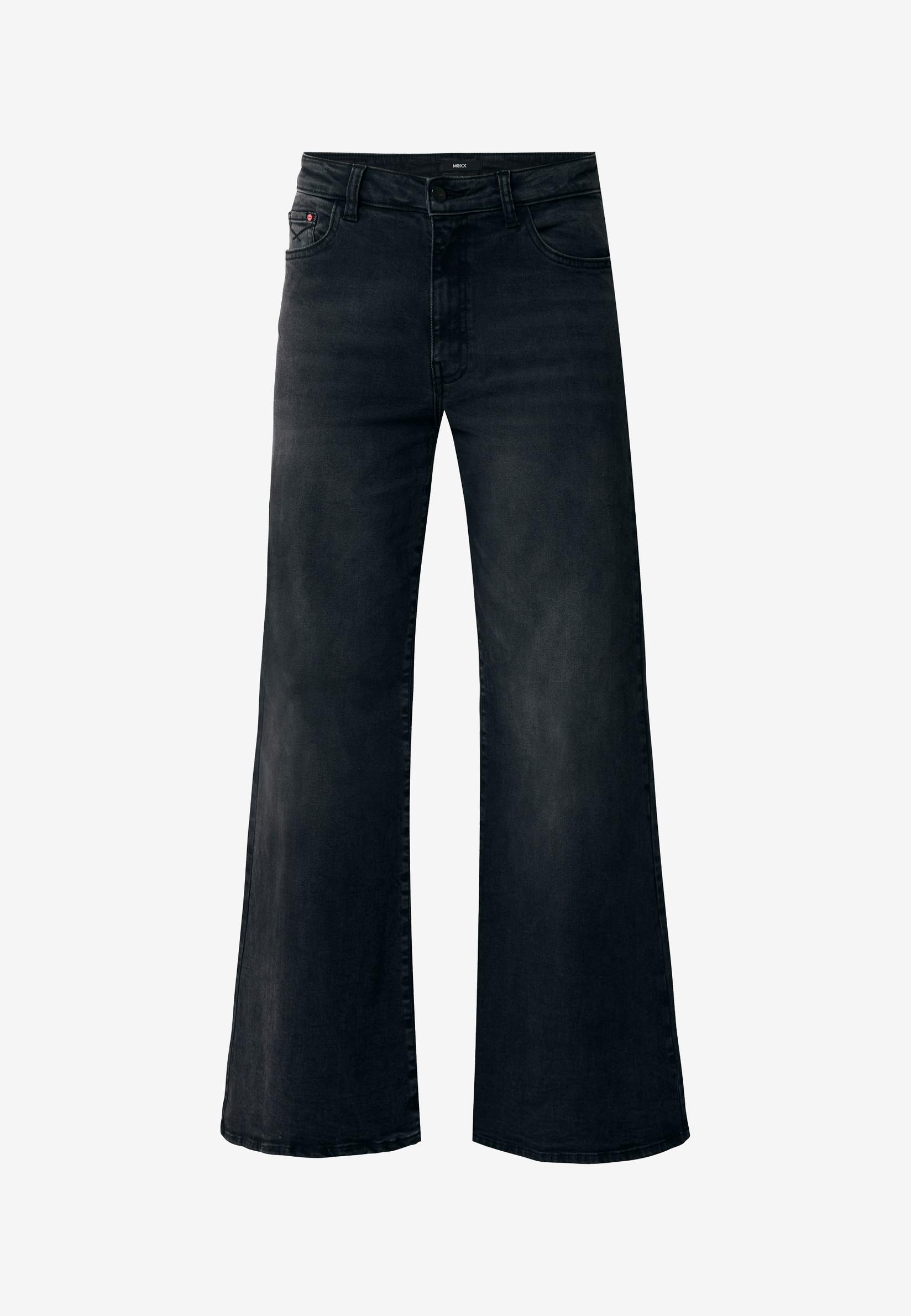 Mexx Ženske farmerke, Wide leg, Crne