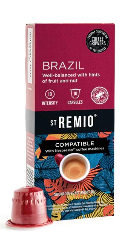 GIMOKA Kapsule za kafu Nespresso Al. St Remio Brazil, 10 komada