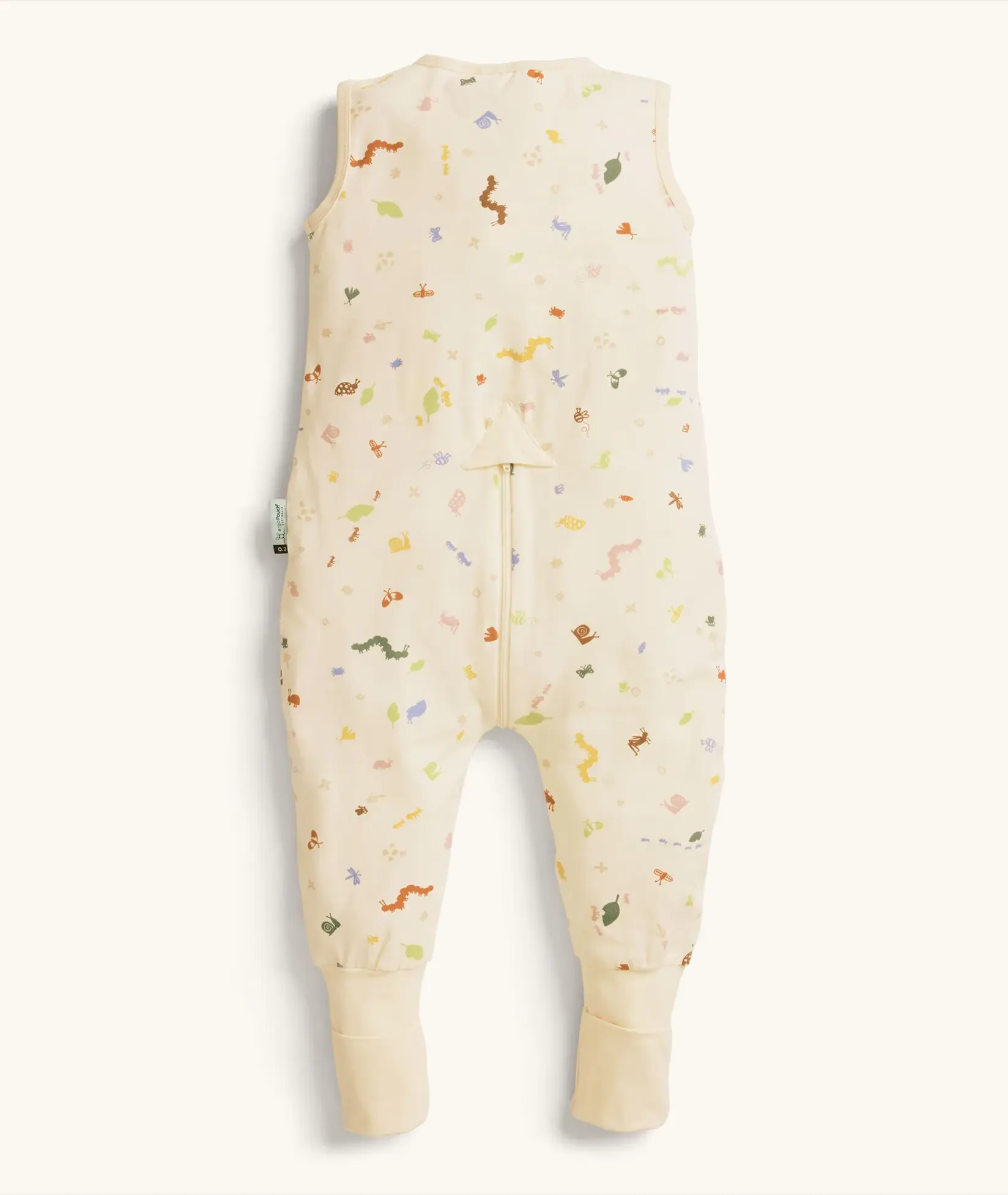 ERGO POUCH Kombinezon 12-24 m Sleep Onesie TOG 0.2 limunada