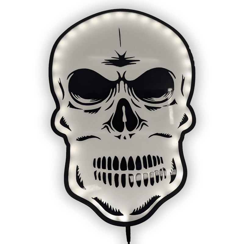 AFE Brandstorm Halloween  LED  Lampa, Zidna, Lobanja