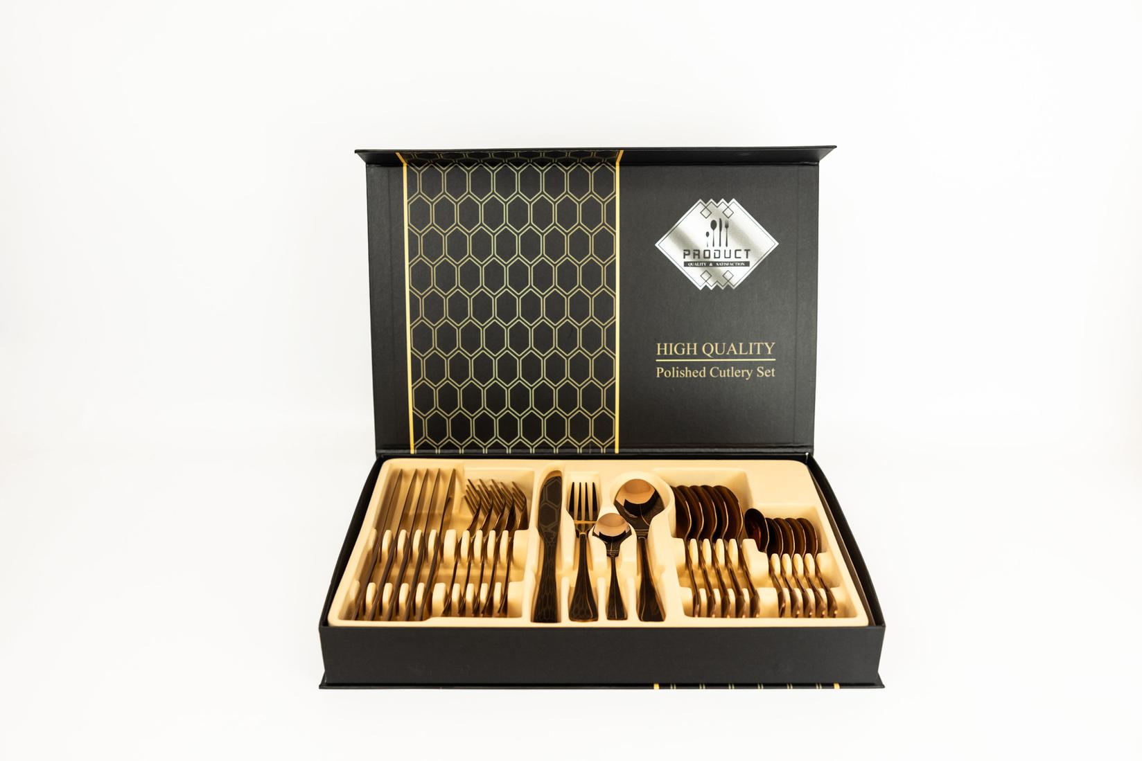 AMC HOME Escajg, 24 elemenata, Rose gold