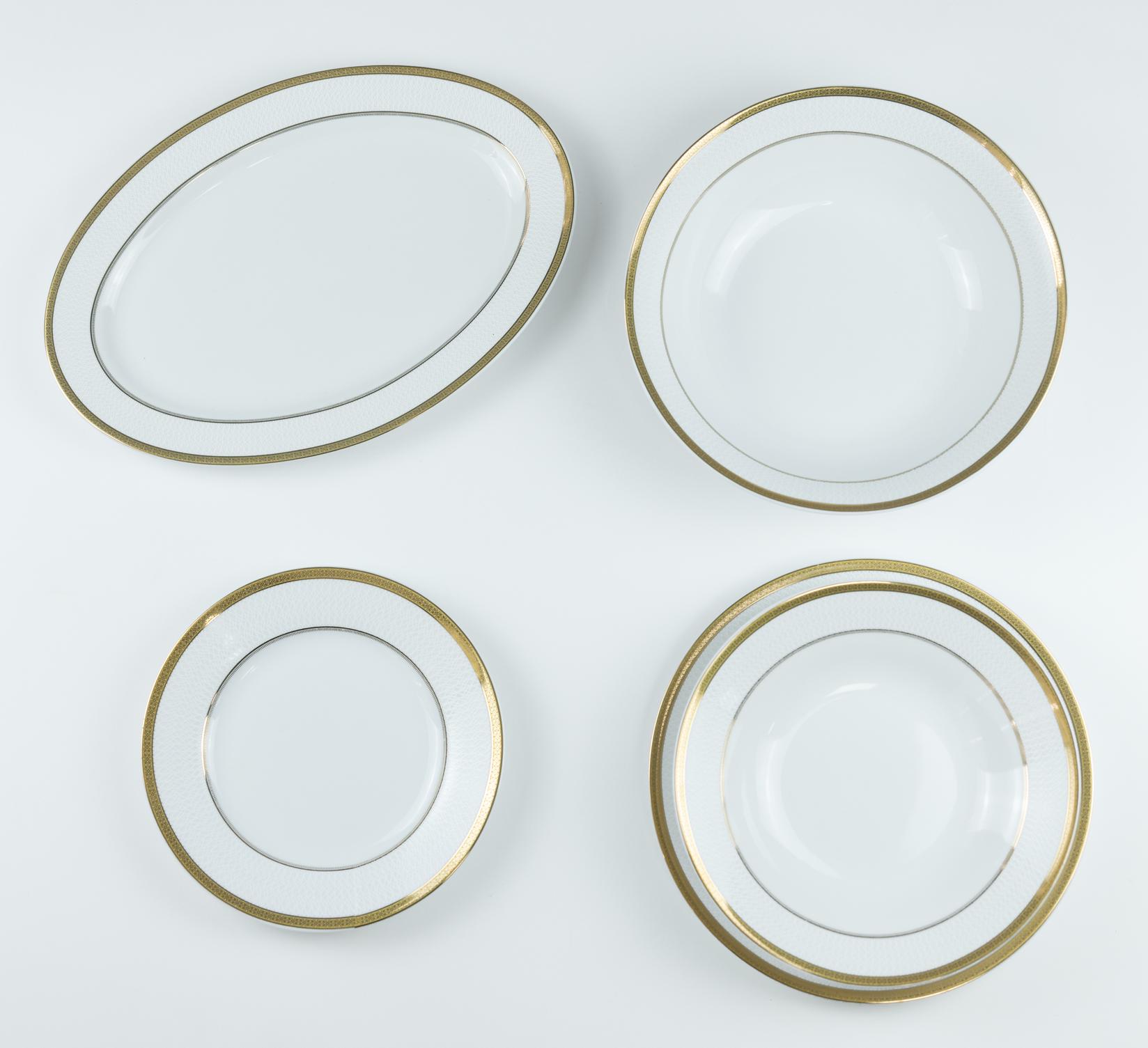 AMC HOME Set za ručavanje Bergamont, 20 elemenata, Beli