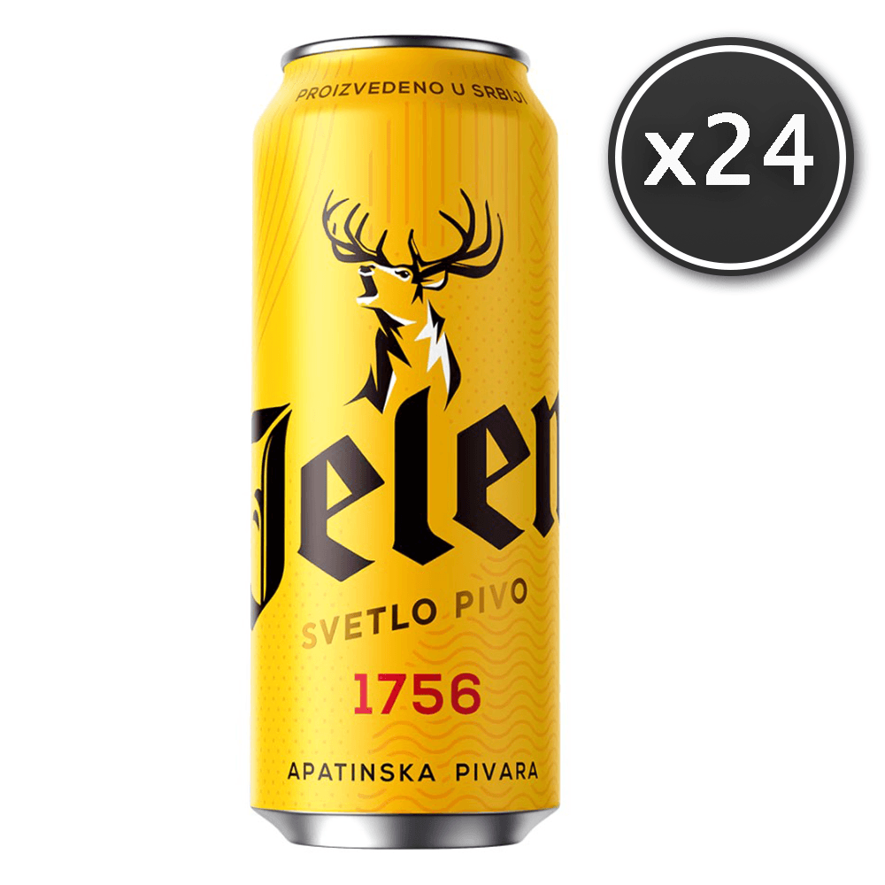 Jelen Paket piva 0.5l x 24 limenke