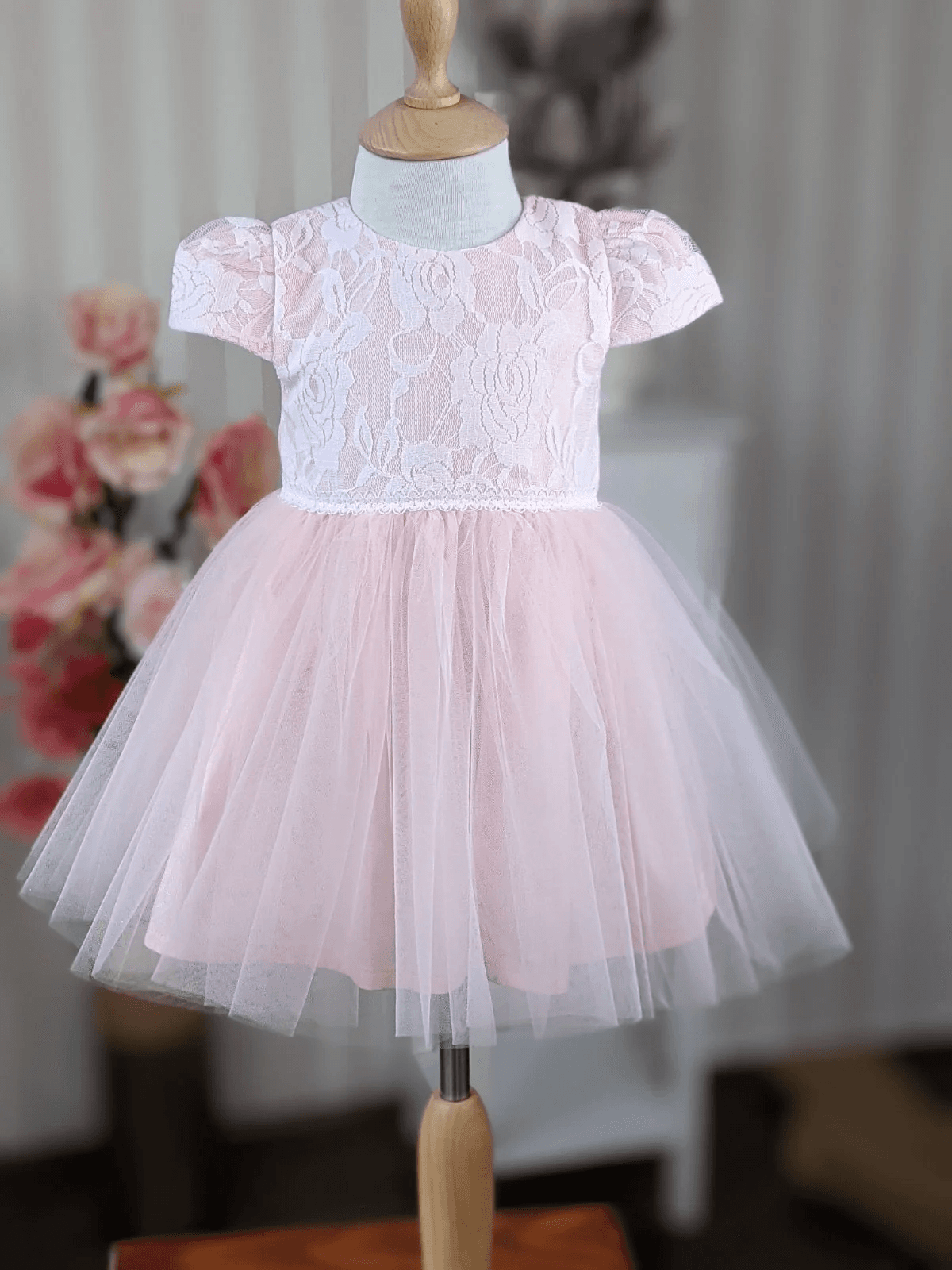 DINS Haljina za devojčice, Roze