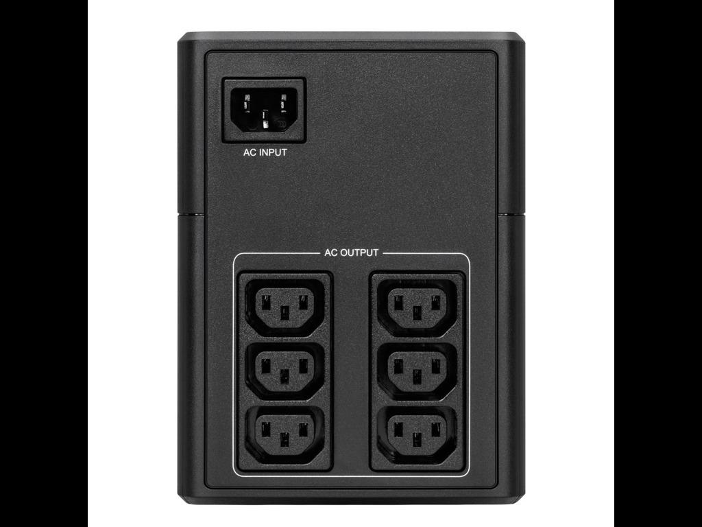 Eaton UPS 5E Gen2, USB, IEC 1200 VA, 660 W, AVR, tornjevi, ulaz: C14, izlaz: 6xC13