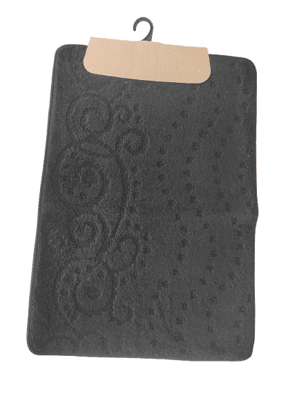 Seroni Staza za kupatilo, Crna, 2 komada