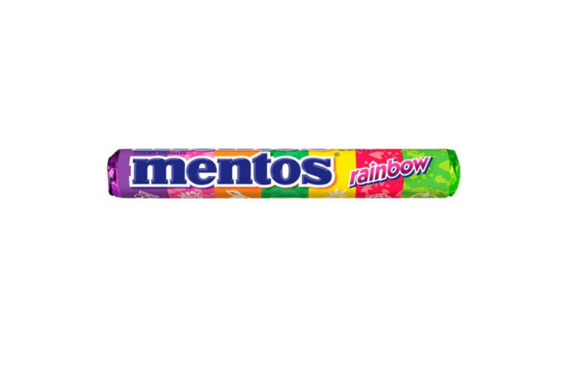 Mentos Bombone Rainbow, 37.5g