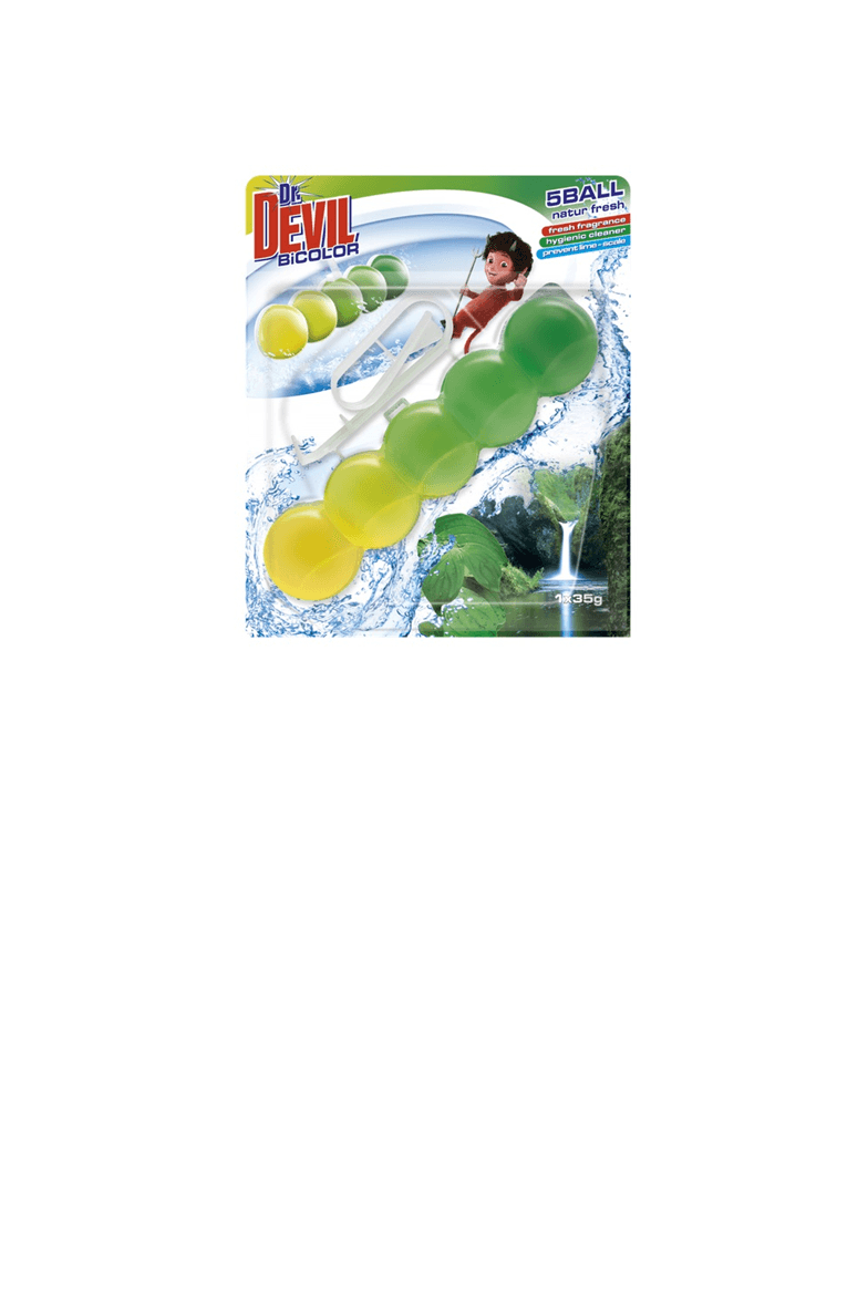 Dr Devil Osveživač za Wc šolju Natur fresh, 35g