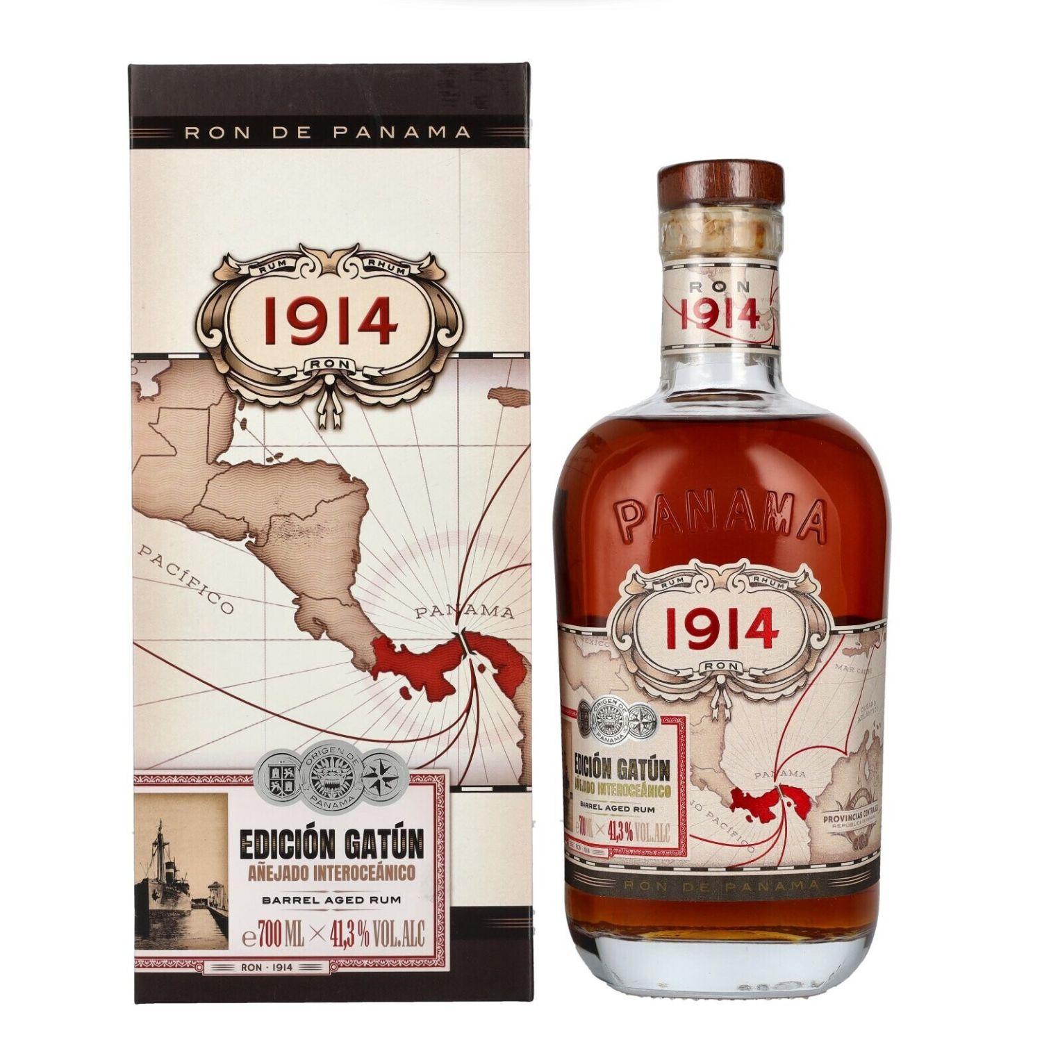RON 1914 Rum Edicion Gatun alk. 41.3%, 0.7 l