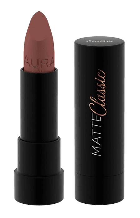 AURA Ruž za usne Classic matte 156 Deep Caramel