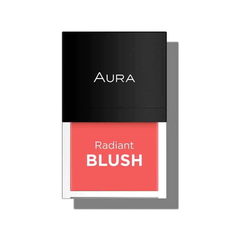 AURA Tečno rumenilo Radiant Blush 263 Cheerful