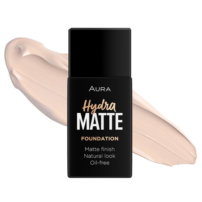 Aura Hydra Matte Tečni puder, 011 Champagne Mist