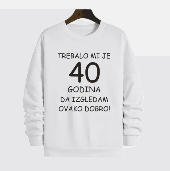 MAFIMI Duks Trebalo mi je 40 godina da izgledam ovako dobro!, Beli