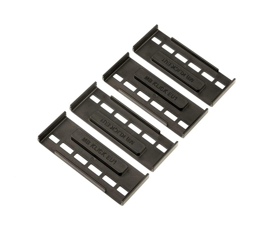 MB KLICK Držači za tablice bez okvira 2.0 crni