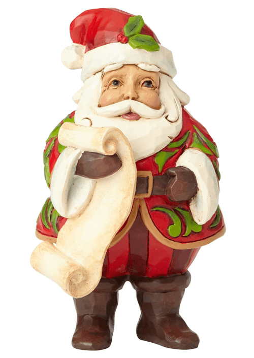 Mini Santa With List