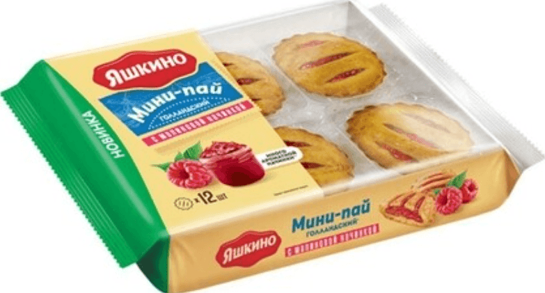YASHKINO Kolači sa punjenjem od maline, 360g