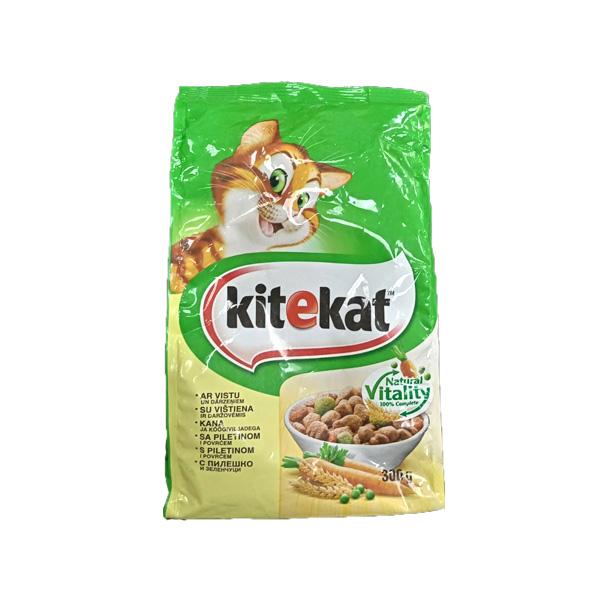 Selected image for KITEKAT Suva hrana za mačke Živina i povrće 300g