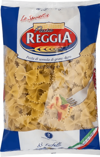 REGGIA Testenina Farfalle, 500 g