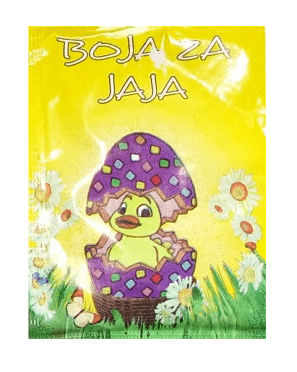 Boja za jaja, Žuta