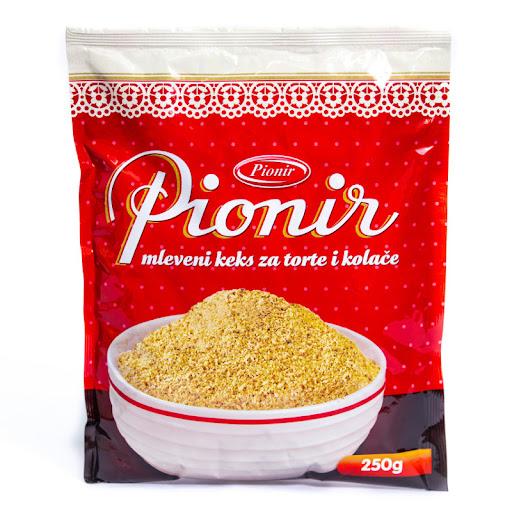 PIONIR Mleveni keks, 250g