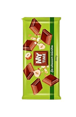 MY TIME Čokolada Lešnik punjenje, 200 g