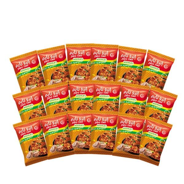 Indo Time Nudle sa govedinom, 70 g, 48 komada