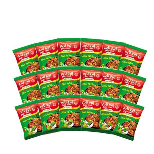 Indo Time Nudle sa povrćem, 70 g, 48 komada