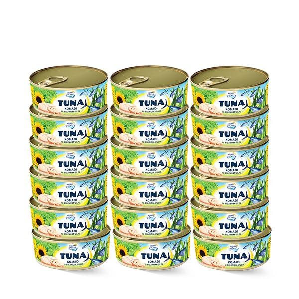 Azzuro Mare Tuna komadi u biljnom ulju, 160 g, 48 komada