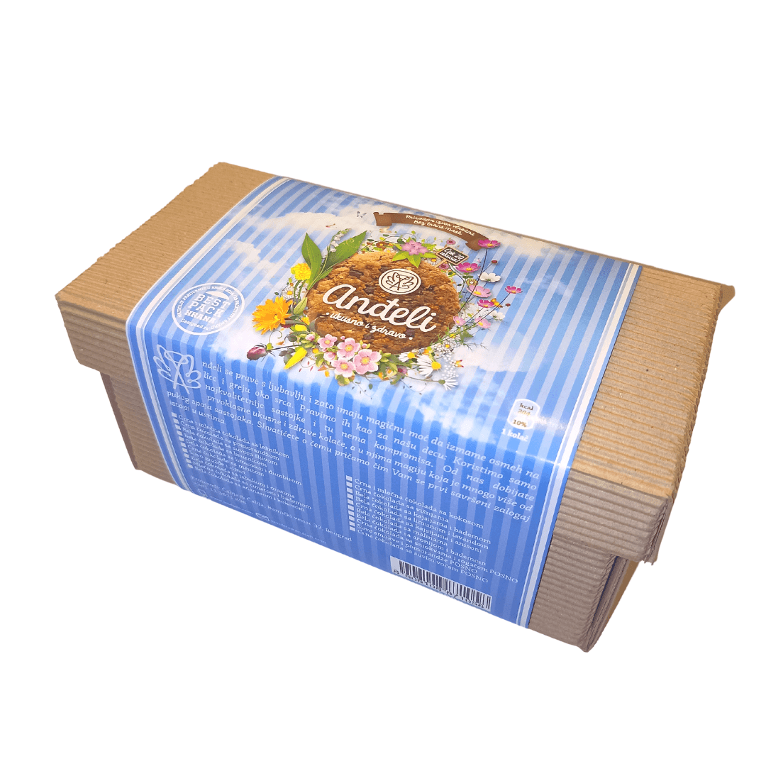 ANĐELI Kutija ovsenih kolača 10/1
