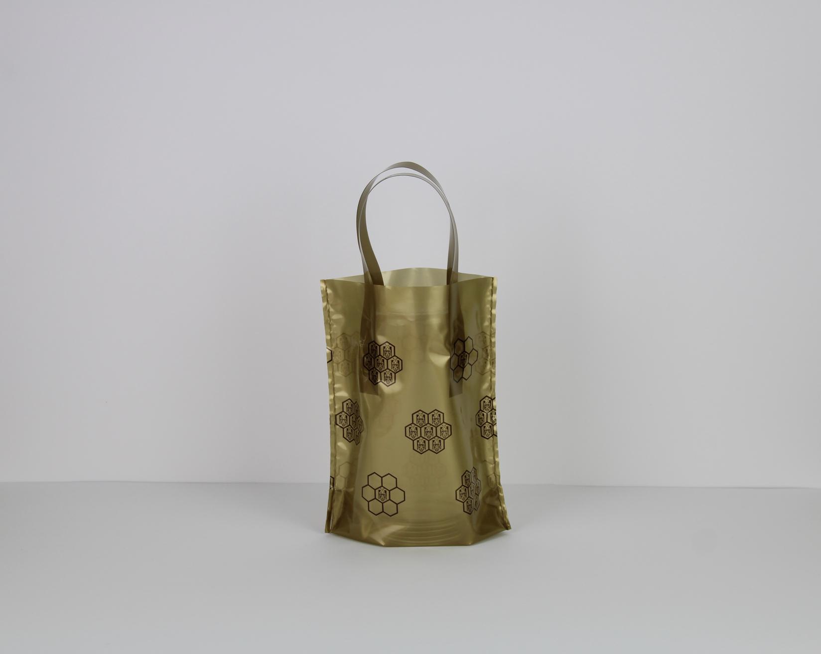 EVIPLAST Ukrasna kesa za teglu Saće, 0.5kg, Zlatna