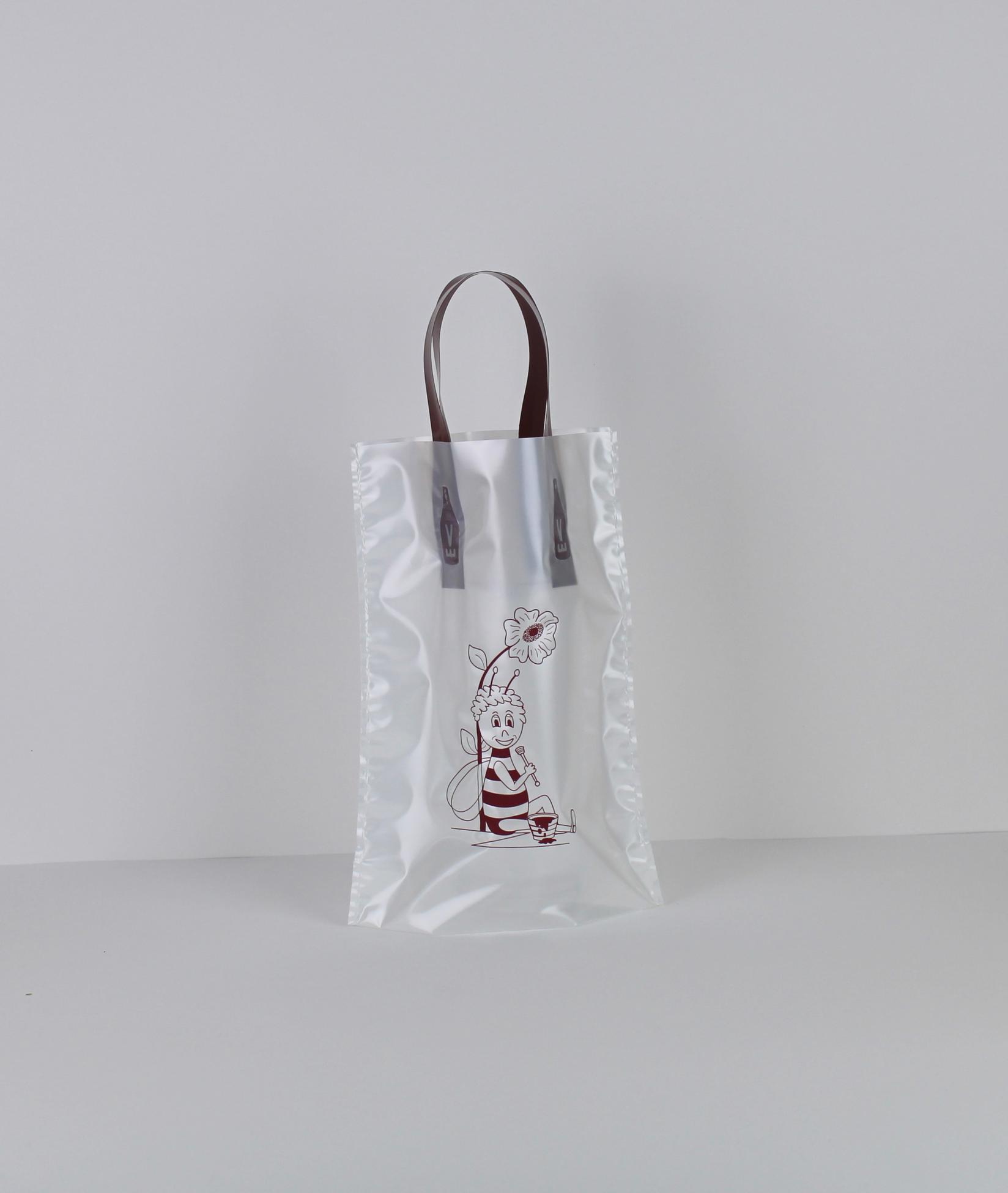 EVIPLAST Ukrasna kesa za teglu Pčela, 1kg, Bordo-bela