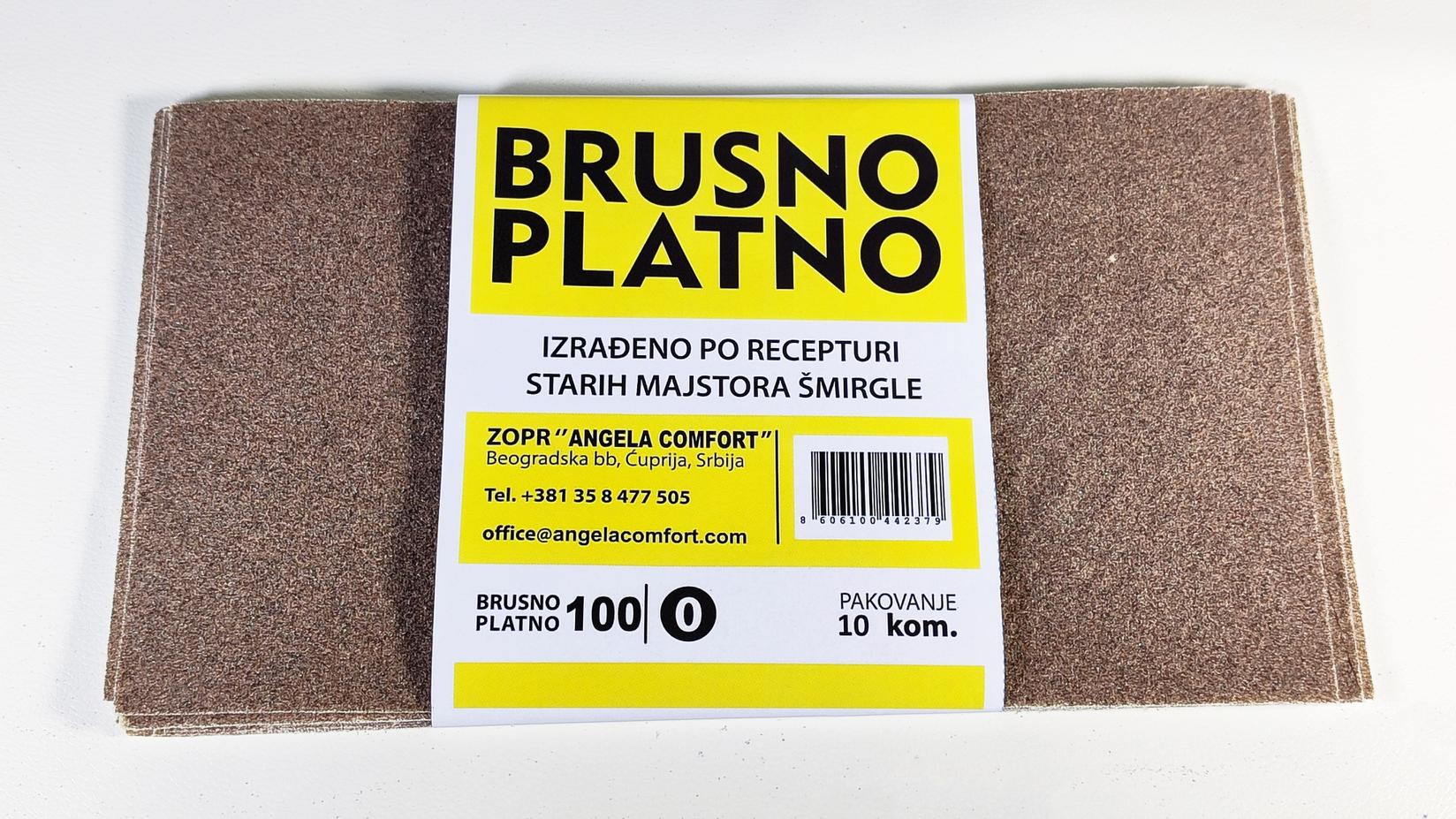 ANGELA COMFORT Brusno platno, 100(0), 10 komada