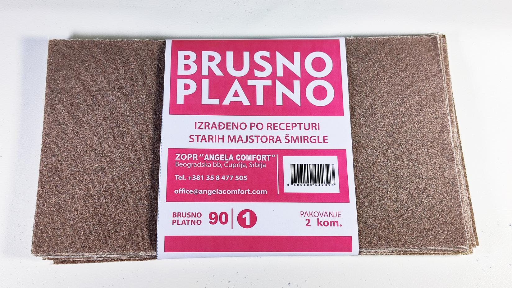 ANGELA COMFORT Brusno platno, 90(1), 2 komada