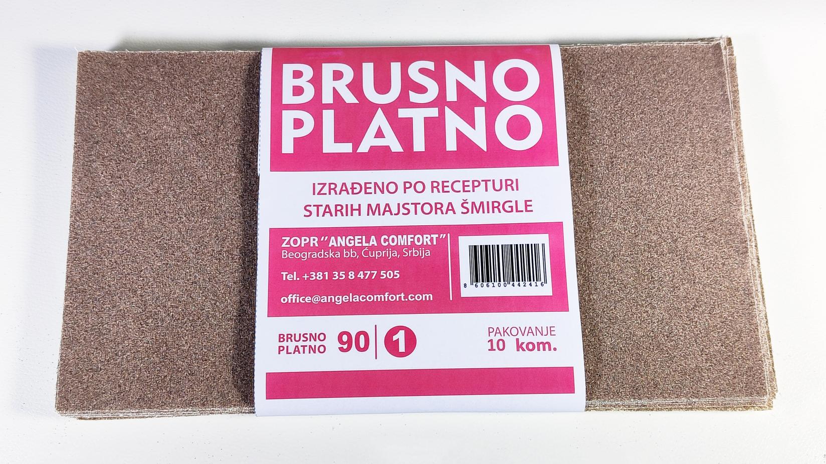 ANGELA COMFORT Brusno platno, 90(1), 10 komada