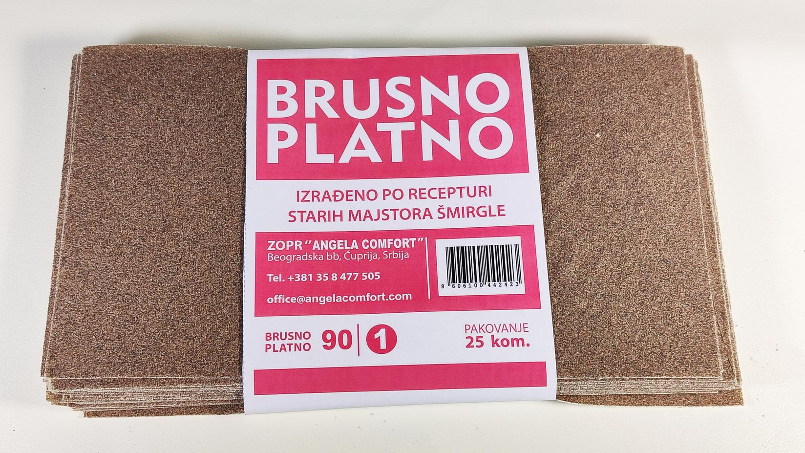 ANGELA COMFORT Brusno platno, 90(1), 25 komada