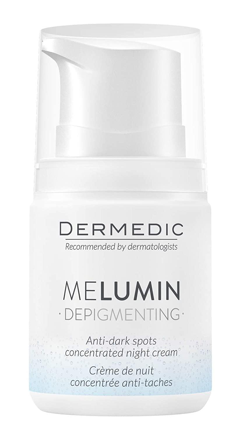 DERMEDIC Noćna krema melumin protiv tamnih fleka koncentrovana 55gr