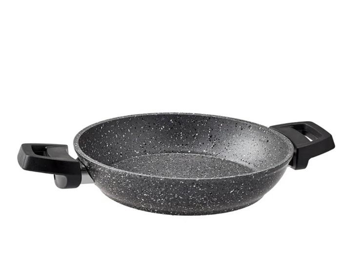 Apex Tiganj sa dve ručke, 24cm, Crni