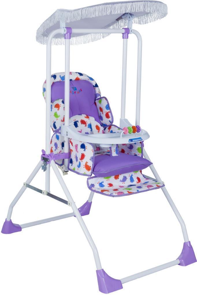 Pinar Metalna ljuljaška za decu sa tendom, Ljubičasta