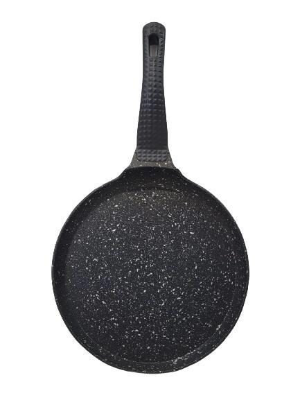 Apex Tučani tiganj za palačinke, 26cm, Crni