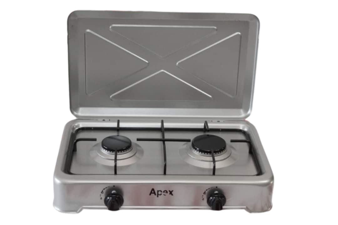 Apex AP-O-200 Plinski rešo, 2 gorionika (Atestiran), Sivi