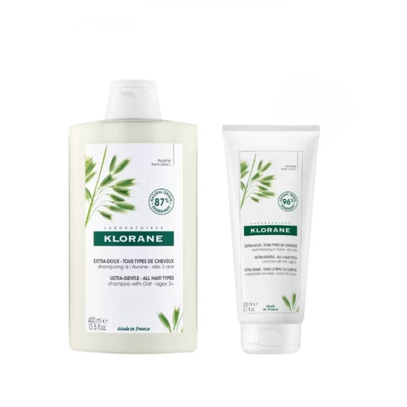 Klorane Promo Šampon + Balzam Zob (-50% Na Balzam)