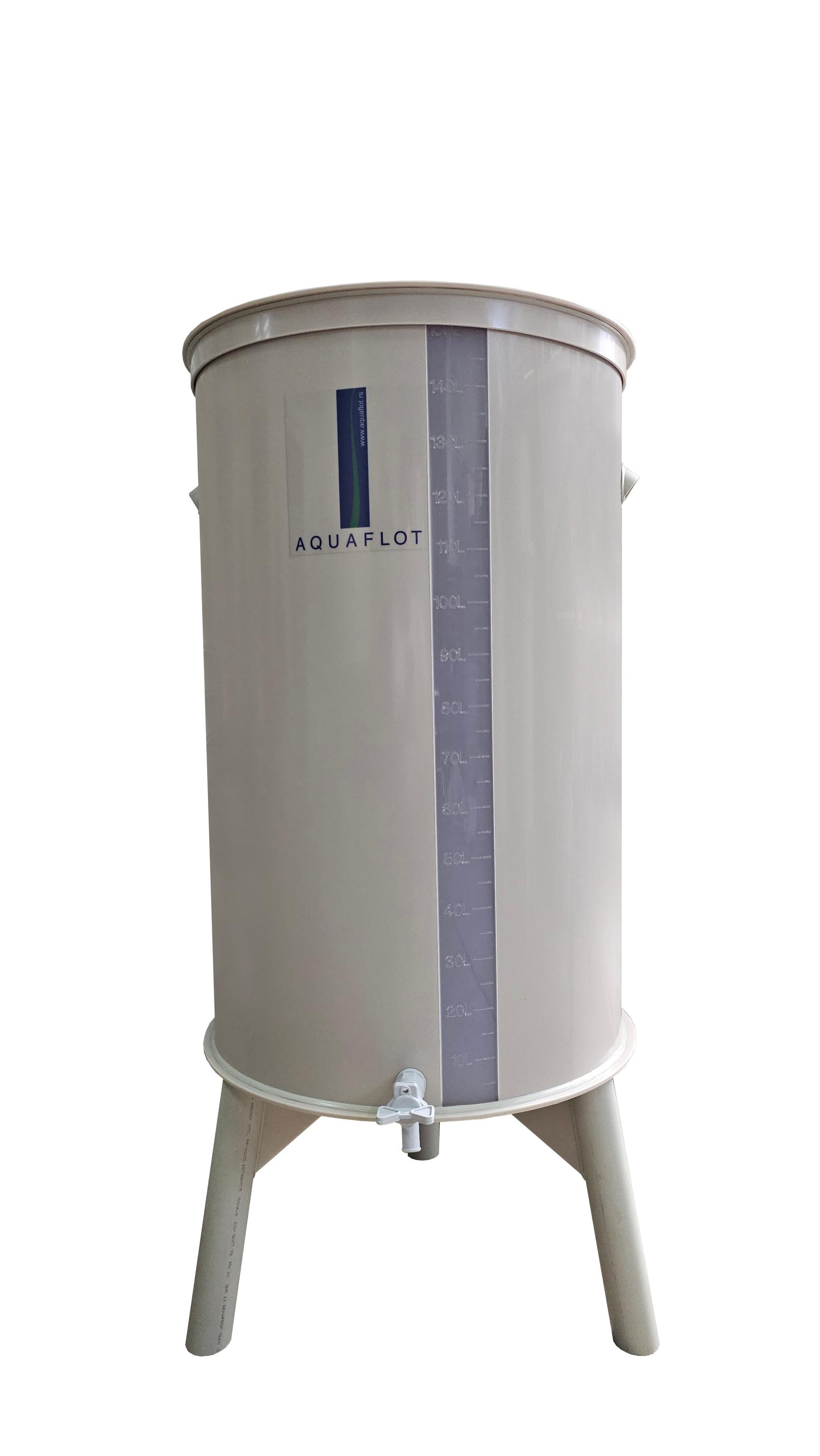 Aquaflot Vinsko bure sa nogarima, nivokazom i ispisanom litražom, 150l