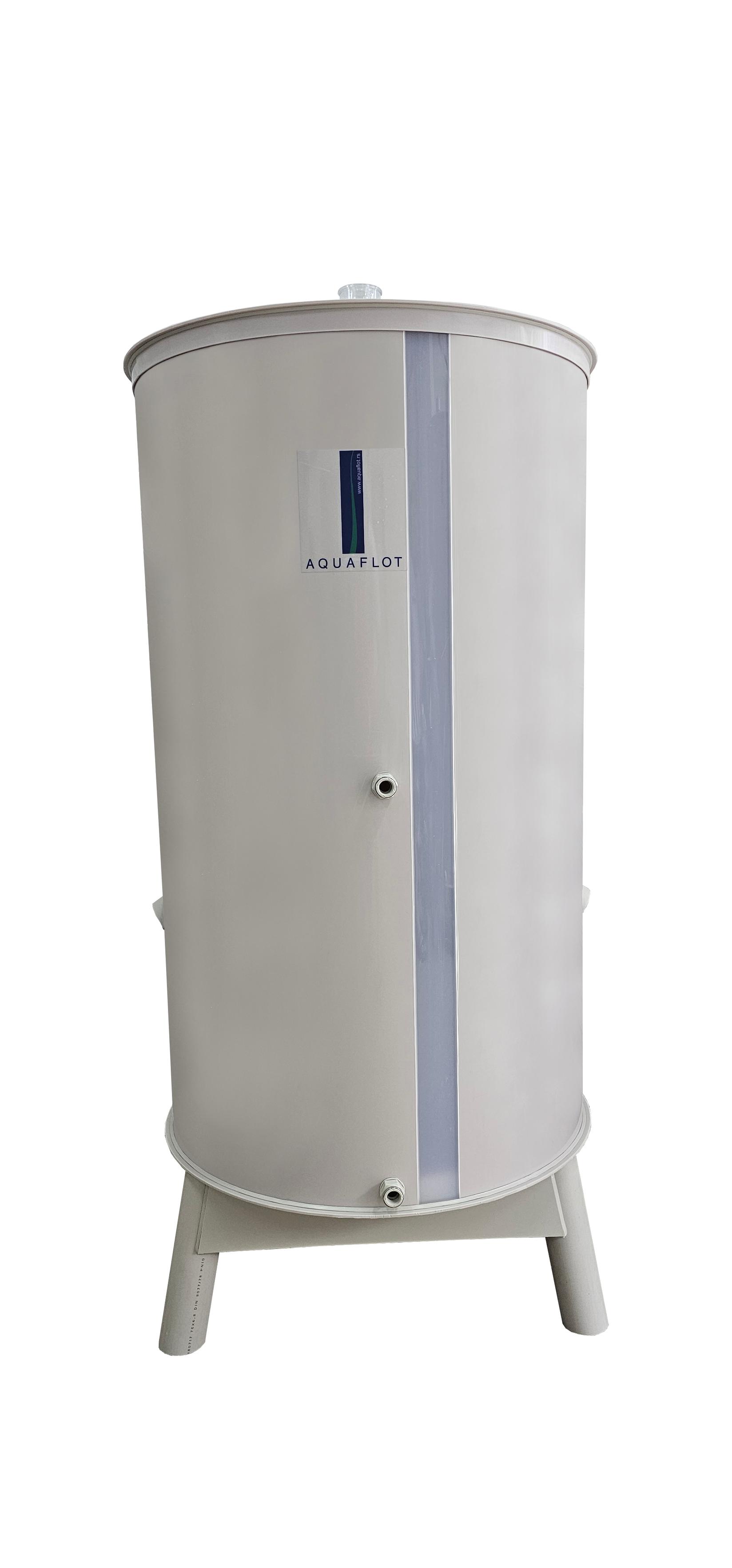 Aquaflot Vinsko bure sa nogarima, nivokazom i duplom slavinom, 600l