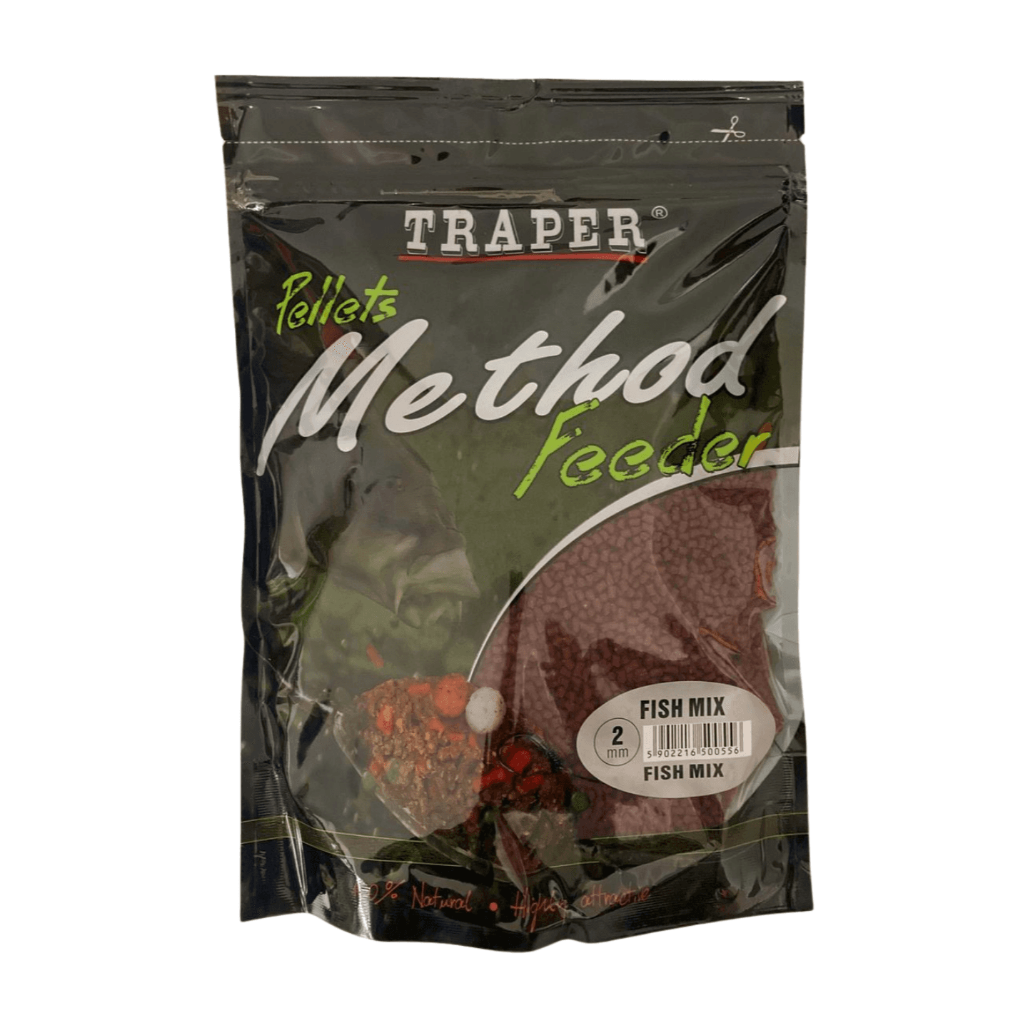 TRAPER MF Pelet, Fish mix, 2mm/500g