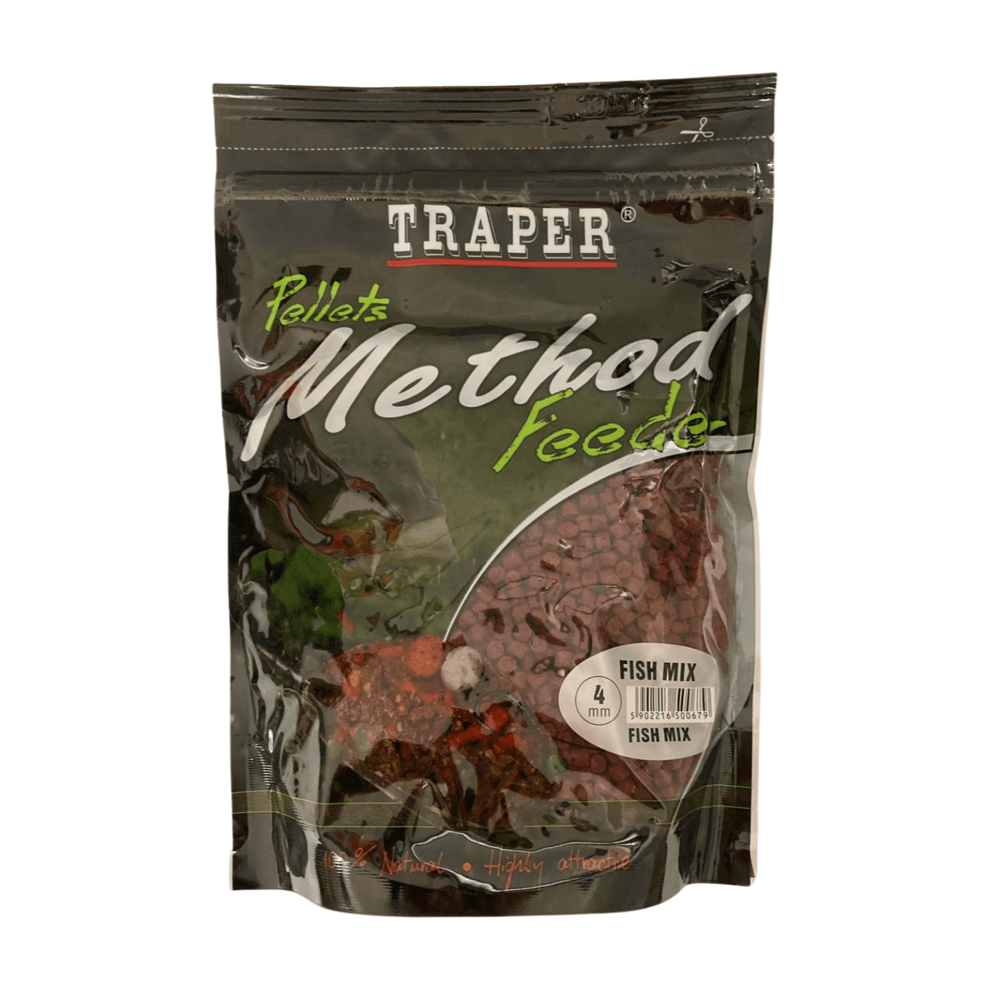 TRAPER MF Pelet, Riblji miks, 4mm/500g