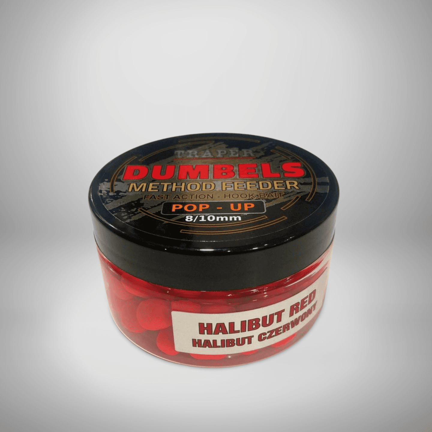 TRAPER MF Dumbels Pop-up Mamac, 8-10mm, Crveni halibut, 30g