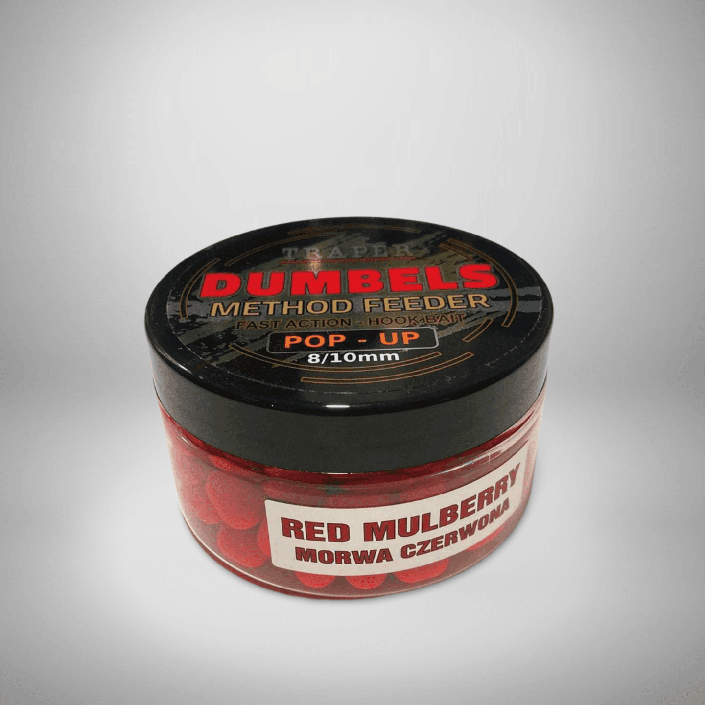 TRAPER MF Dumbels Pop-up Mamac, 8-10mm, Crveni dud, 30g