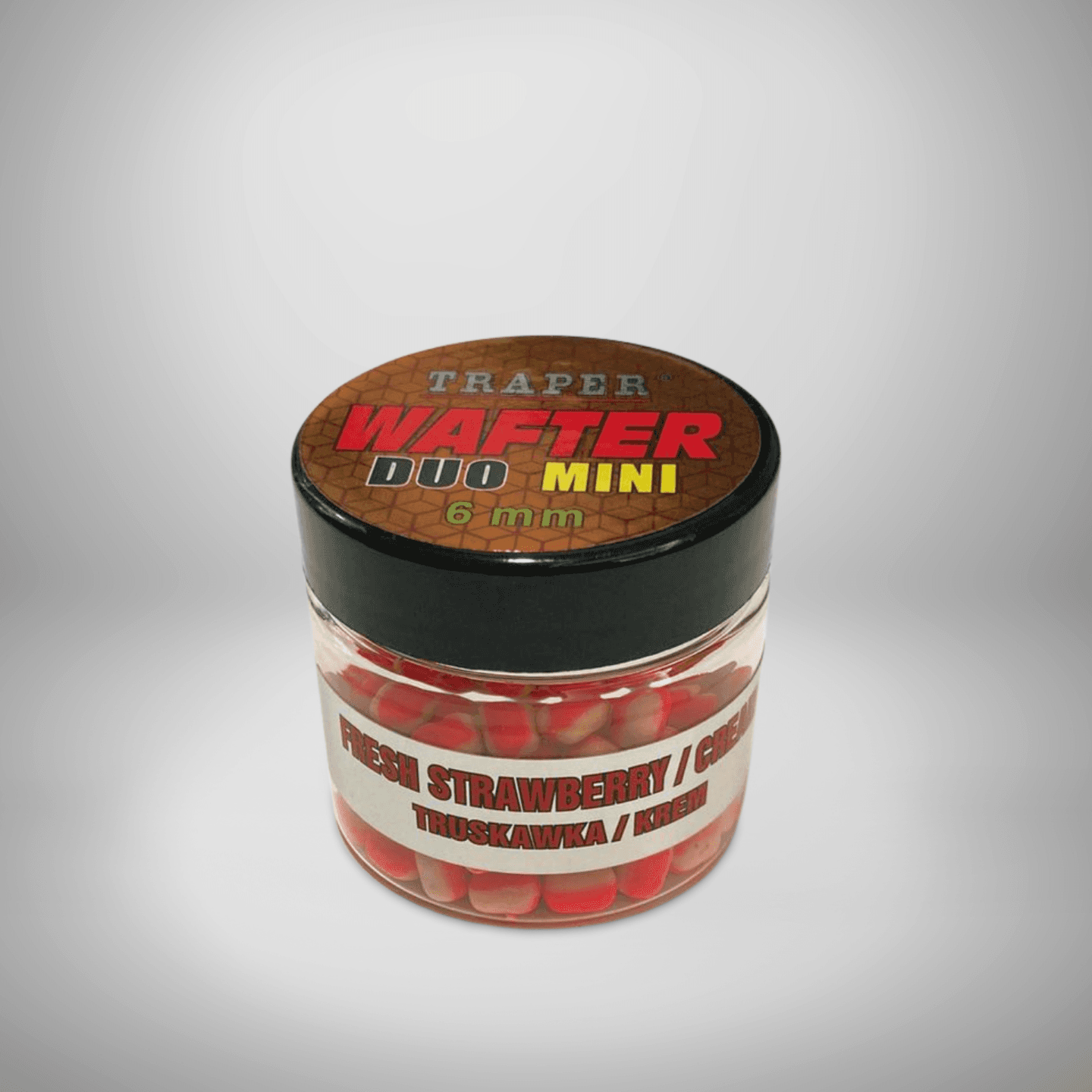 TRAPER MF Wafter Duo-Mini Mamac, 6mm, Jagoda/Krem, 15g