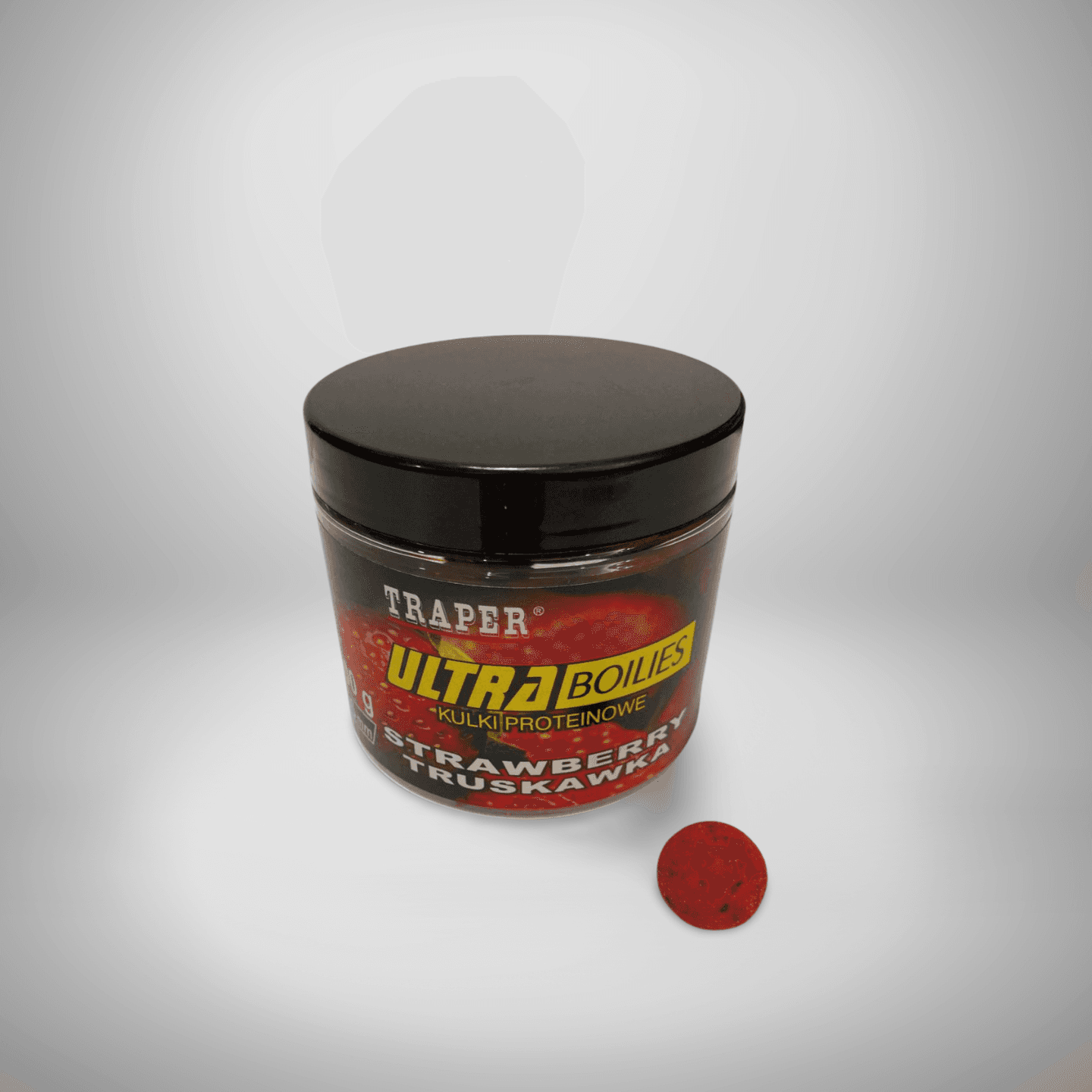 TRAPER Ultra Boilies Boile za pecanje, 16mm, Jagoda, 100g