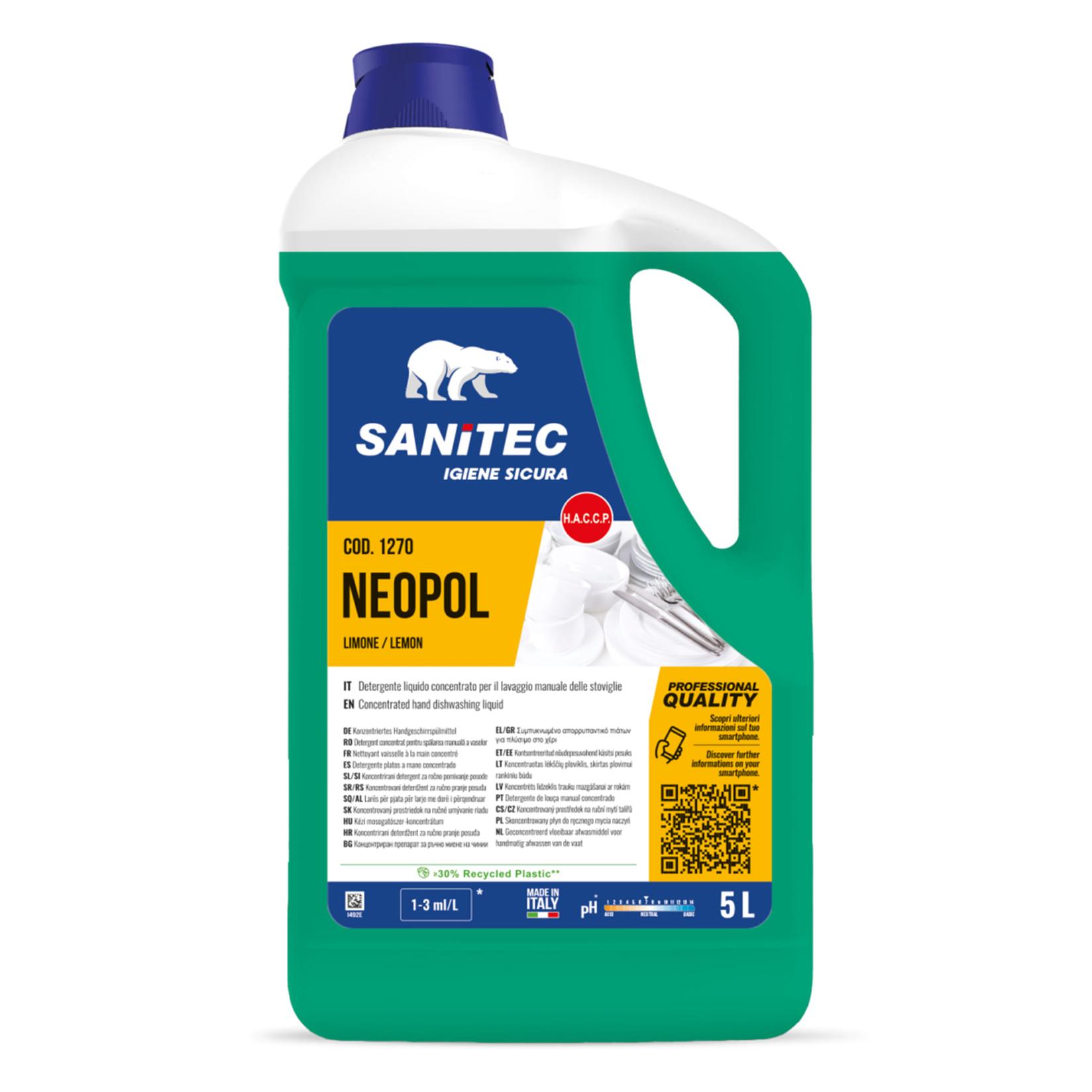Selected image for SANITEC Gel za pranje sudova Neopol 5l